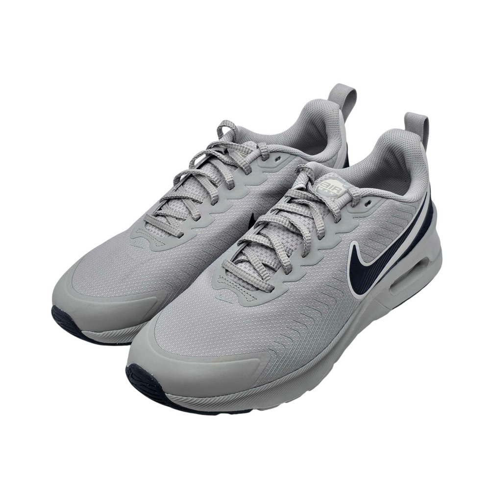 Nike Air Max Nuaxis Running Shoes Men's 11 Women's 12.5 Grey Navy New in Box
